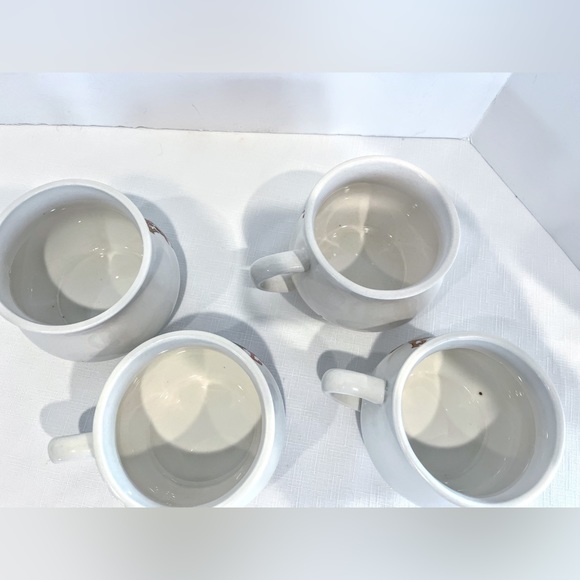 Vintage Soup Recipe Soup Cups Tomato and Mushroom - Picture 11 of 13